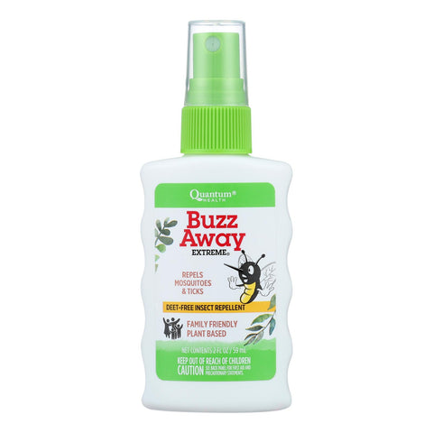 Buzz Away Bug Spray - Quantum Buzz Away Extreme Insect Repellent, 2 Fl Oz