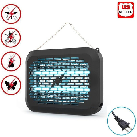 Electronic Mosquito and Insect Zapper Lamp for Indoor and Outdoor Use