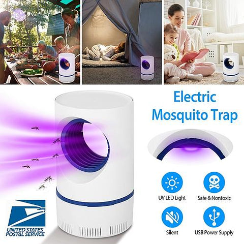 Electric Mosquito Killer Lamp - UV Light Mosquito Zapper with USB Power Supply