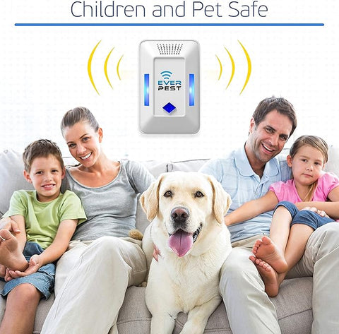 Ultrasonic Pest Repeller Plug-in - Electronic Insect Control Device 2 pack