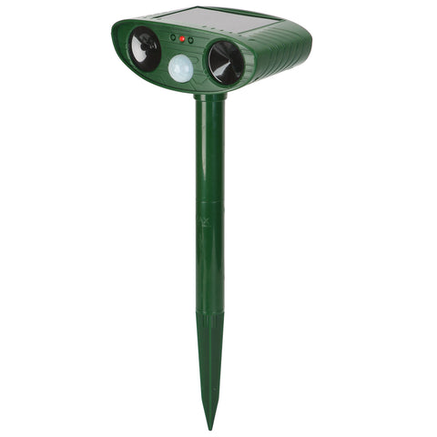 Solar Ultrasonic Animal Rat Repeller Repellent PIR Motion