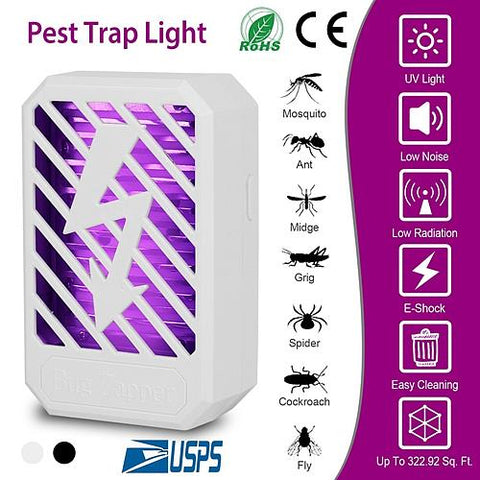 Indoor Plug In Bug Zapper - UV Mosquito & Insect Killer, Odorless & Noiseless by iNova