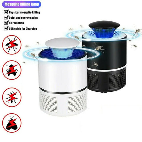 UV Mosquito Killer - USB Bug Zapper Lamp for Outdoor/Indoor Use, Portable & Rechargeable
