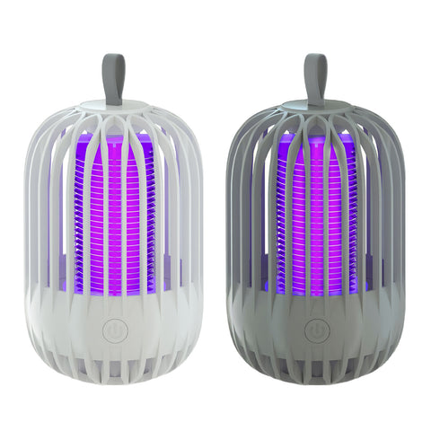 iMounTEK 900V Cordless Bug Zapper – USB-C Rechargeable Night Light (White)