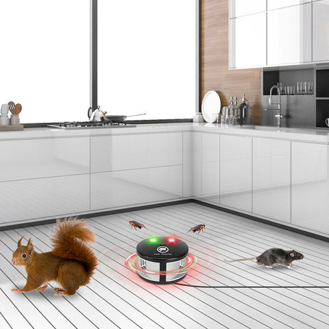 iMounTEK 360° Ultrasonic Pest Repeller – Pressure Wave Plug-In