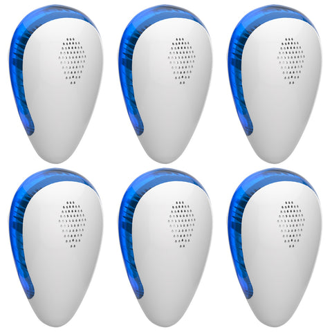 iMounTEK 6-Pack Ultrasonic Pest Repeller – Indoor Plug-In White
