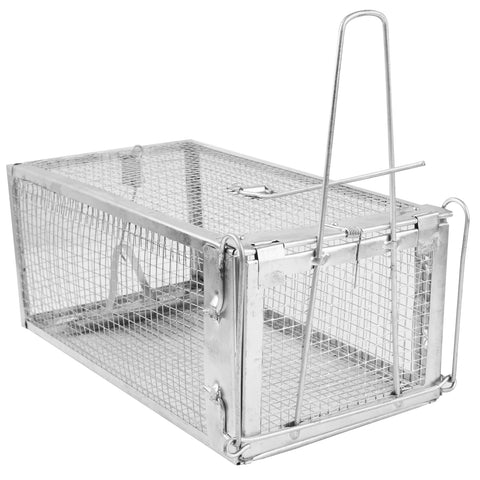 Humane Rat Trap Cage – Galvanized Iron with U-Shaped Rod