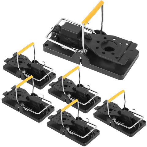 iMounTEK 6-Pack Mouse Snap Traps – Reusable Pest Control