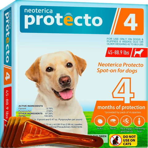 Flea and Tick Medicine for Puppies - Flea Treatment and Mosquito Repellent Drops Pack