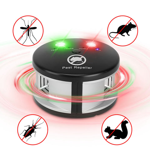 iMounTEK 360° Ultrasonic Pest Repeller – Pressure Wave Plug-In
