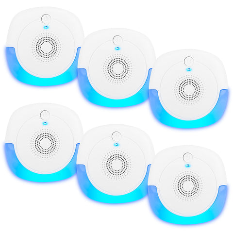 iMounTEK 6-Pack Ultrasonic Pest Repeller – Plug-In for Home & Office