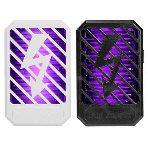 iNOVA Indoor Plug-In Bug Zapper – UV Mosquito Killer Lamp (White)