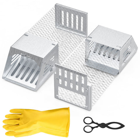 Rat Mouse Trap Cage 2Pcs Humane No Assembly