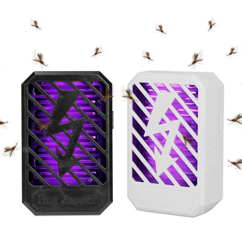 iNOVA Indoor Plug-In Bug Zapper – UV Mosquito Killer Lamp (Black)