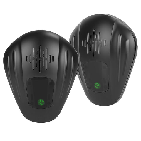 2 Pack Pest Control Device for Mosquitoes Cockroaches Rats Plug In Ultrasonic Insect Repellent Indoor for Bedroom Garage Warehouse Office