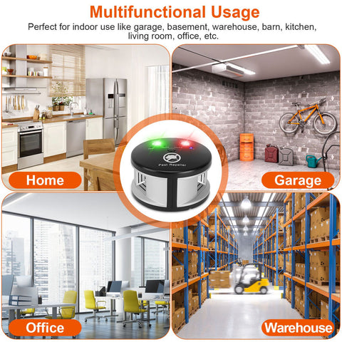 iMounTEK 360° Ultrasonic Pest Repeller – Pressure Wave Plug-In