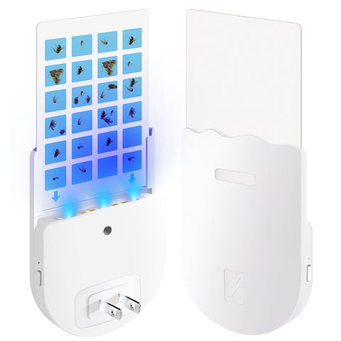 iMounTEK Plug-In Flying Insect Trap – UV Light with 5 Glue Boards