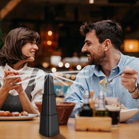 iMounTEK 4-Pack Fly Repellent Fan – Battery Powered Table Top