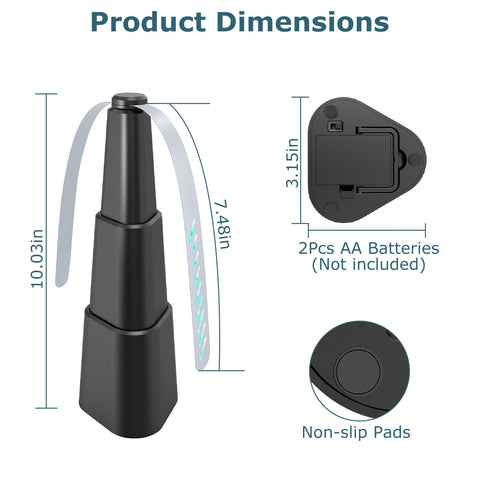 iMounTEK 4-Pack Fly Repellent Fan – Battery Powered Table Top
