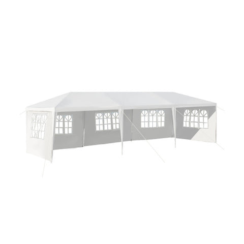 Canopy Tent with Sidewalls - 10 x 30 Feet Tent with 5 Removable Sidewalls for Party Wedding