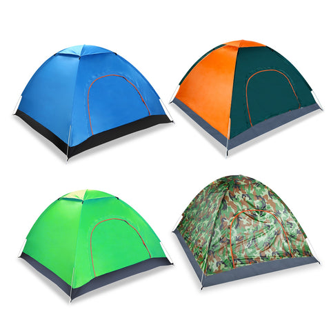 iMounTEK 4-Person Pop Up Tent – Instant Setup Waterproof (Green)