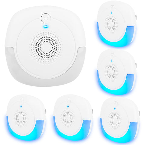 iMounTEK 6-Pack Ultrasonic Pest Repeller – Plug-In for Home & Office