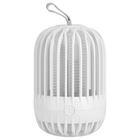 iMounTEK 900V Cordless Bug Zapper – USB-C Rechargeable Night Light (White)