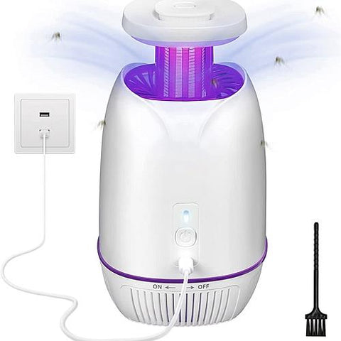 Plug-In Mosquito Zapper - 1076 Sq Ft Range, 3 Modes, Electric Fly Killer by iMountek