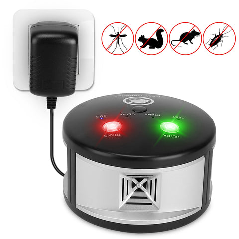 iMounTEK 360° Ultrasonic Pest Repeller – Pressure Wave Plug-In