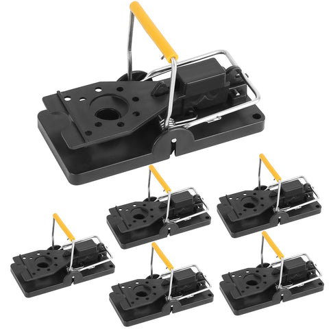 iMounTEK 6-Pack Mouse Snap Traps – Reusable Pest Control