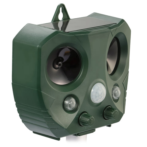 iMounTEK Solar Animal Repeller – LED Flash IPX6 Waterproof