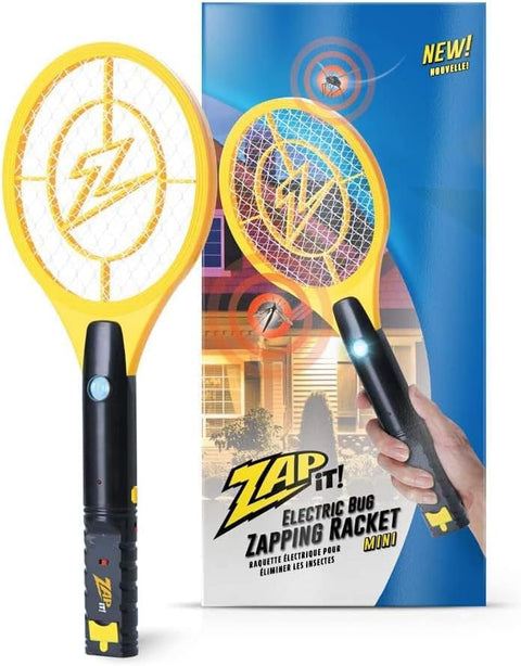 Bug Zapper Racket - Portable Rechargeable Electric Fly Racket
